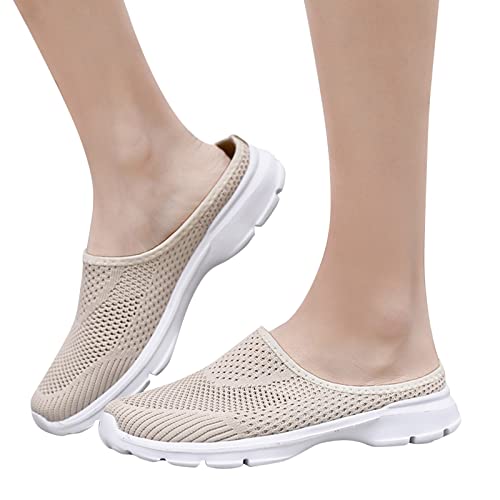 Sunnyuk Ortopädicheschuhe Damen Wmshoes Stoßdämpfende Athletische Schuhe Arbeitsturnschuhe Sportlich Schuhe Komfortabel Walkingschuhe Atmungsaktiv Leistungsstarke Plate Schuhe für Damen von Sunnyuk