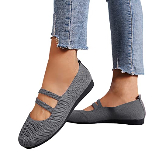 Sunnyuk riemchen ballerinas damen weite h, Ballerinas Damen Elegant Sportlich Balerinaschuhe Sommerschuhe Mittelalter Weite H Ballerina Schuhe Flache Bequem Trachtenschuhe Riemchenballerina Mädchen von Sunnyuk