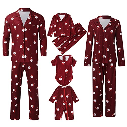 Weihnachten Schlafanzüge für Familie, Matching Weihnachts Pyjamas Set für Family, Weihnachten Pjs Set für Erwachsene Kinder, Schlafshirt Oberteil mit Hirsch Aufdurck Hose Hausanzug Sleepwear Weihnachten Schlafanzüge für Familie, Matching Weihnachts Pyjamas Set für Family, Weihnachten Pjs Set für Erwachsene Kinder, Schlafshirt Oberteil mit Hirsch Aufdurck Hose Hausanzug Sleepwear von Sunnyuk