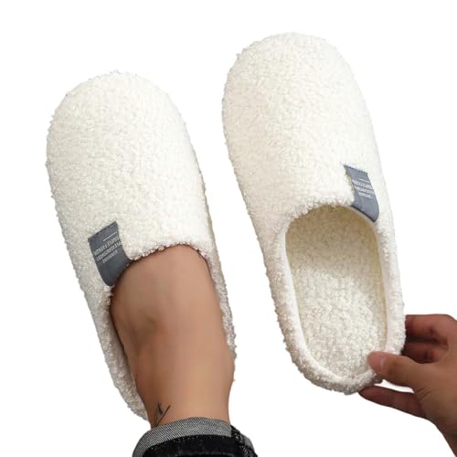 hausschuhe damen winter filz, Hausschuhe Damen Winter Plüsch Pantoffeln Herren Warm Filzpantoffeln Frauen Bequeme Filzhausschuhe Filz Slippers Unisex von Sunnyuk