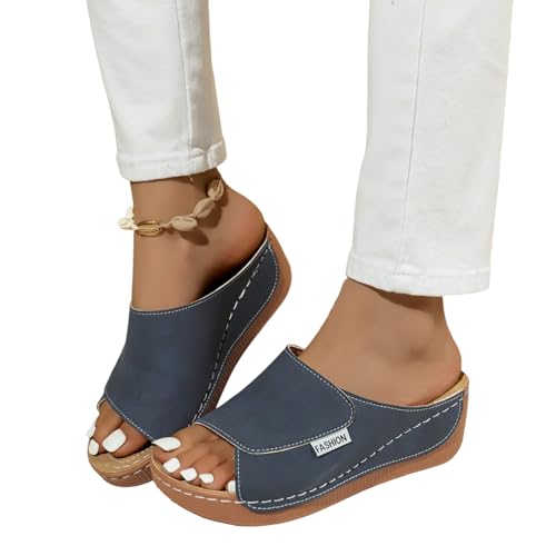 sandalen damen 39 bequem, Vivastep Sandalen Damen - Ergonomische Rutschfeste Orthopädische Sandaletten zur Schmerzlinderung Pantoletten Platform Bequem Keilsandalen Sommer Hausschuhe Sommerschuhe sandalen damen 39 bequem, Vivastep Sandalen Damen - Ergonomische Rutschfeste Orthopädische Sandaletten zur Schmerzlinderung Pantoletten Platform Bequem Keilsandalen Sommer Hausschuhe Sommerschuhe von Sunnyuk