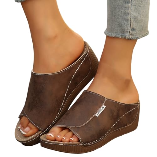 sandalen damen schwarz, Vivastep Sandalen Damen - Ergonomische Rutschfeste Orthopädische Sandaletten zur Schmerzlinderung Pantoletten Platform Bequem Keilsandalen Sommer Hausschuhe Sommerschuhe sandalen damen schwarz, Vivastep Sandalen Damen - Ergonomische Rutschfeste Orthopädische Sandaletten zur Schmerzlinderung Pantoletten Platform Bequem Keilsandalen Sommer Hausschuhe Sommerschuhe von Sunnyuk