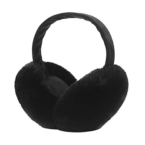 WOIRROIP Winter Ear Warmers, Winter Earmuffs, Foldable, Removable, Washable, Plush Earmuffs, Warm Cold Protection, Cold Winter Accessories, Outdoor Ear Cups von WOIRROIP