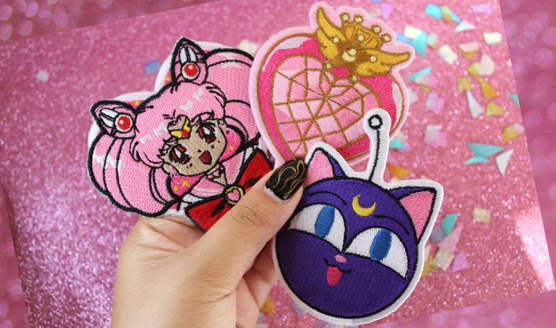 Chibimoon Set Aufnäher von SunrisePatch