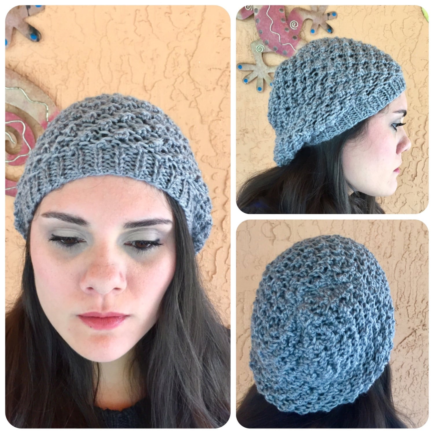 Handgemachte Slouchy Beanie Mütze Für Damen | Gemütlich Und Stilvoll von SunriseSouvenirs