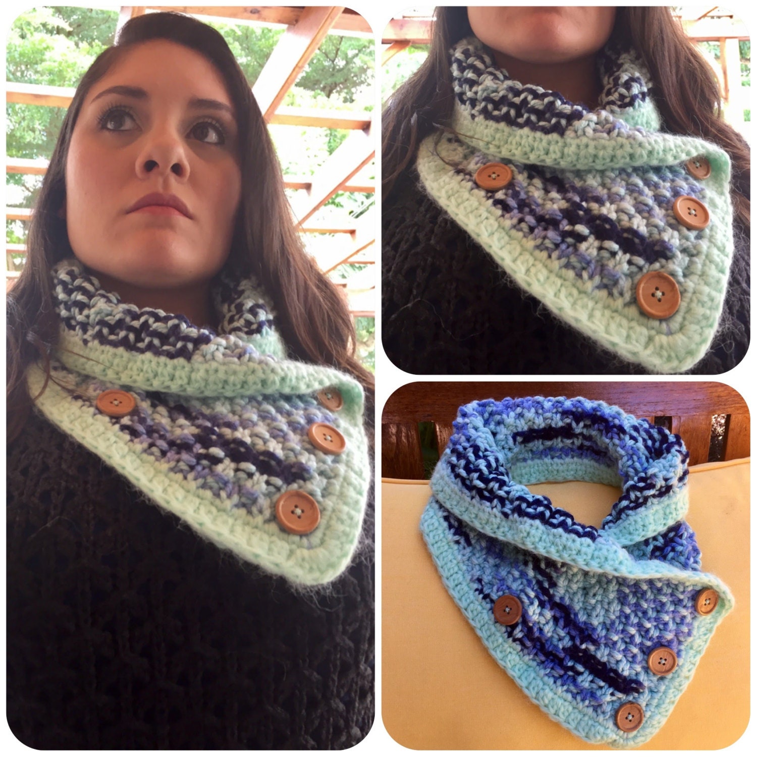 Handgestrickter Schal Für Damen | Bleib Warm Mit Stil von SunriseSouvenirs