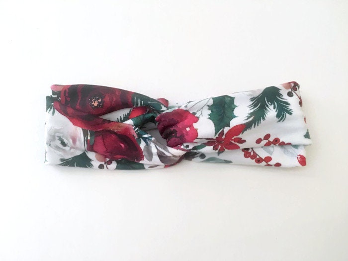 Haarband Mit Blumenmuster Dehnbares Yoga-stirnband Haarband Mit Blumenmuster Dehnbares Yoga-stirnband von SunriseThreadsCo