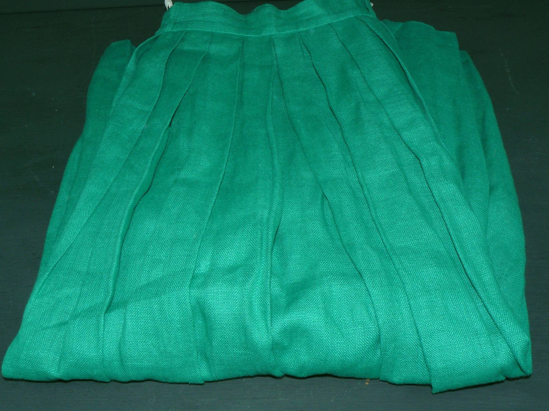 Vintage Falten-Rock Gr40 Midi Grünfrankonia Jagd 80Er Jahre Landhaus Stil von SunriseVintageDE