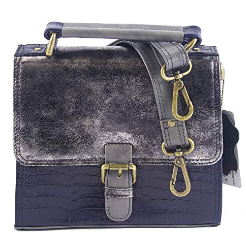 Sunsa Damen Ledertasche. Kleine Schultertasche. Bunte Umhängetasche. Leder Trachtentasche. Damentasche Crossbody Bag. Handtasche als Frauen Geschenkidee von Sunsa