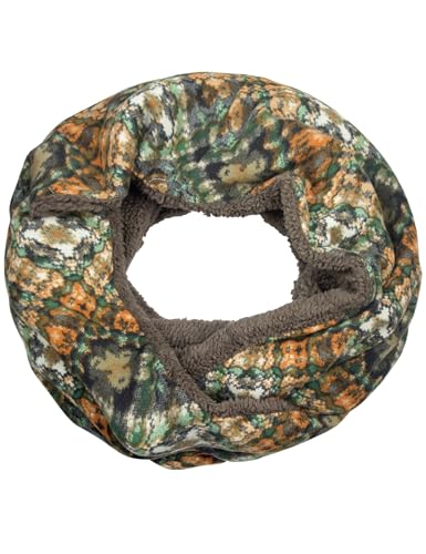 Sunsa Damen Winter Loop Schal Warmer weichem Fleece Schlauchschal Rundschal Teddyfutter (braun) von Sunsa