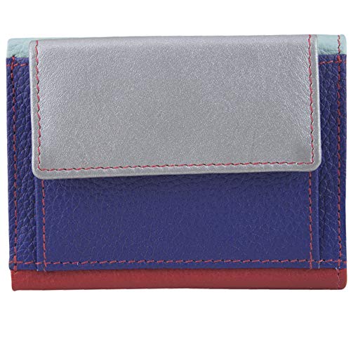 Sunsa Damen Portemonnaie mit RFID Schutz. Geldbörse. Kleiner Geldbeutel. Leder Brieftasche mit viele Kreditkarten Fächer. Geldtasche Wallet Purses for Women von Sunsa