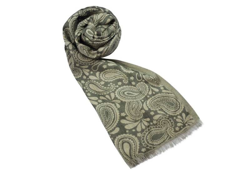 Sunsa Halstuch Winterschal Große Stola Halstuch Schal aus Baumwolle/ Viskose, Paisley Design von Sunsa