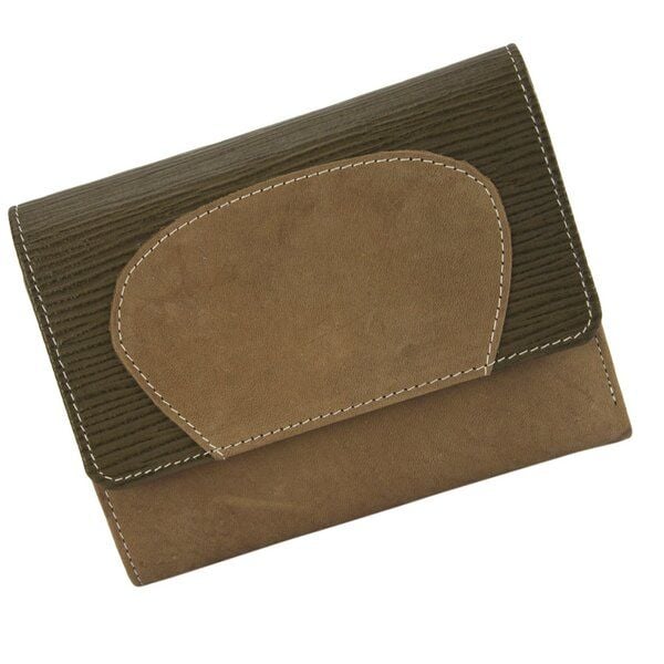 Sunsa Leder Geldbörse Portemonnaie Dame Brieftasche großer Geldbeutel von Sunsa