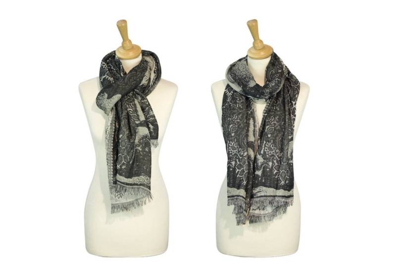 Sunsa Modeschal Winterschal Große Halstuch Herren Schal aus Baumwolle Viskose von Sunsa