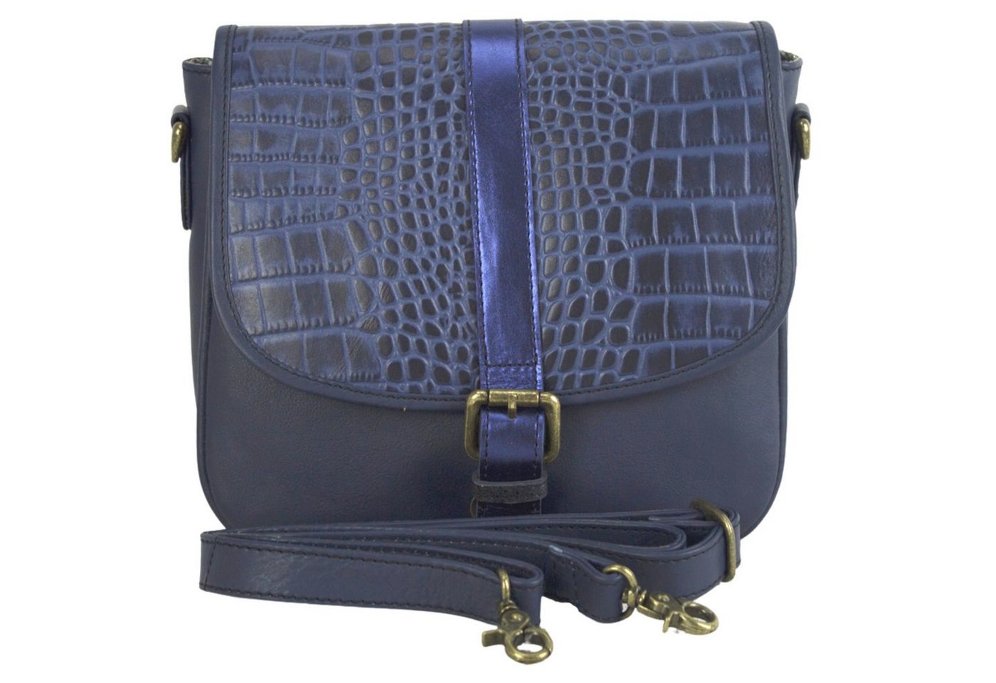 Sunsa Umhängetasche Leder Damen Umhängetasche. Bunter Crossbody Bag Ledertasche, echt Leder aus Lederresten von Sunsa