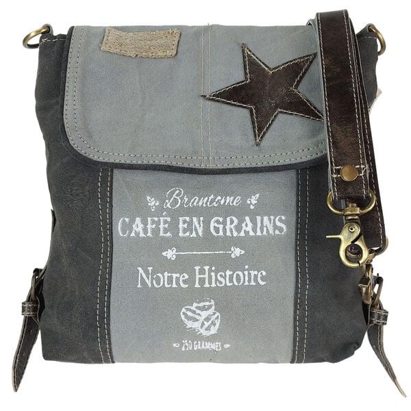 Sunsa Vintage Umhängetasche Damen Tasche Canvas Schultertasche Messenger Bag von Sunsa