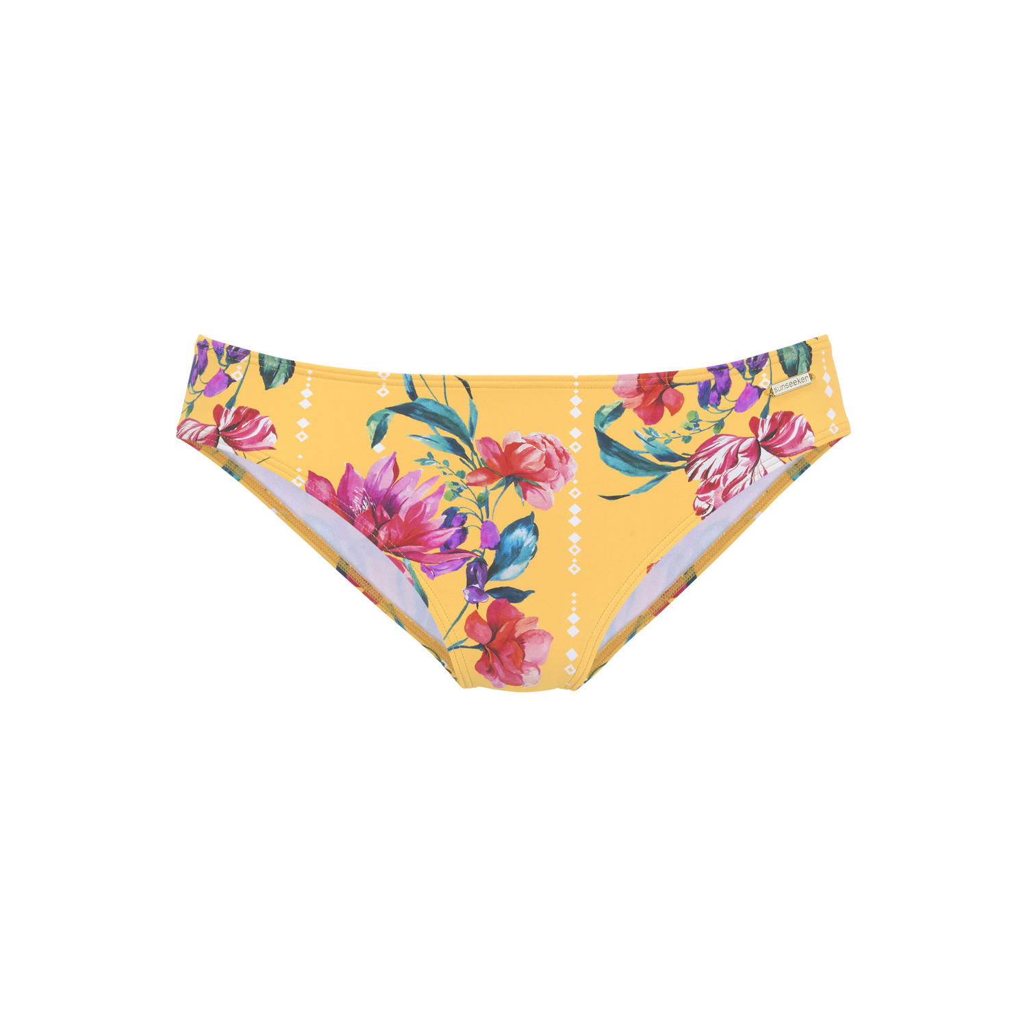 SUNSEEKER Bikini-Hose Damen gelb-bedruckt Gr.34 von Sunseeker