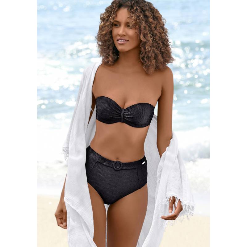 SUNSEEKER Bügel-Bandeau-Bikini-Top Damen schwarz Gr.36 Cup C von Sunseeker