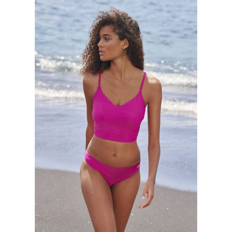 SUNSEEKER Crop-Bikini-Top Damen pink Gr.42 Cup C/D von Sunseeker