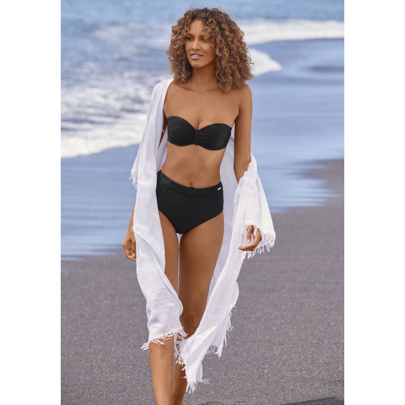 SUNSEEKER Highwaist-Bikini-Hose Damen schwarz Gr.44 von Sunseeker