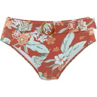 Witt Weiden Damen Highwaist-Bikini-Hose rostrot-bedruckt von Sunseeker