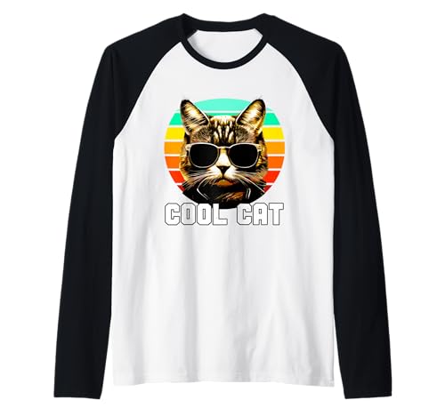 Lustiger Sonnenuntergang Coole Katze Pelz Baby Kätzchen Bro Geschenk Raglan Lustiger Sonnenuntergang Coole Katze Pelz Baby Kätzchen Bro Geschenk Raglan von Sunset Cat Cool Furry Feline Dude Kitten Bro Gift