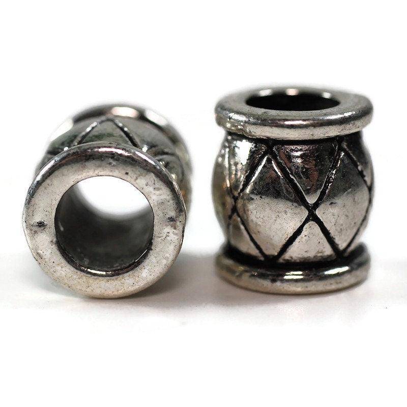 2 Pack Metal Barrel Dreadlock Perle Oder Bart Perlen 7 Mm Loch, Dreadschmuck, Bartperle, Dreadlockperle, Dreadlockperle 2 Pack Metal Barrel Dreadlock Perle Oder Bart Perlen 7 Mm Loch, Dreadschmuck, Bartperle, Dreadlockperle, Dreadlockperle von SunshineDreadBeads