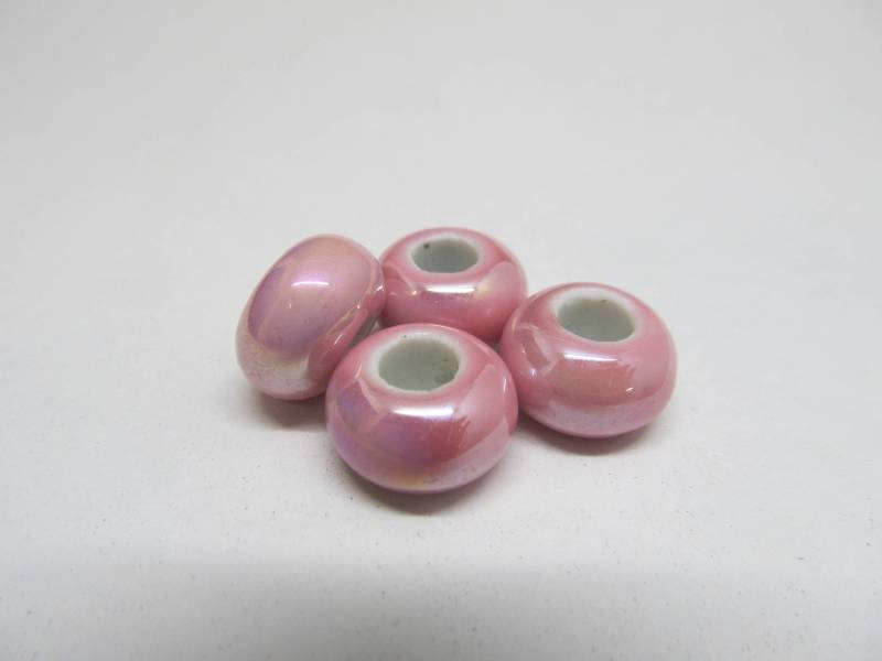 2 Pack Rosa Keramik Dread Perlen - 6 Mm Loch Lock Perlen, Haar Zubehör, Dreadlock Großloch 2 Pack Rosa Keramik Dread Perlen - 6 Mm Loch Lock Perlen, Haar Zubehör, Dreadlock Großloch von SunshineDreadBeads