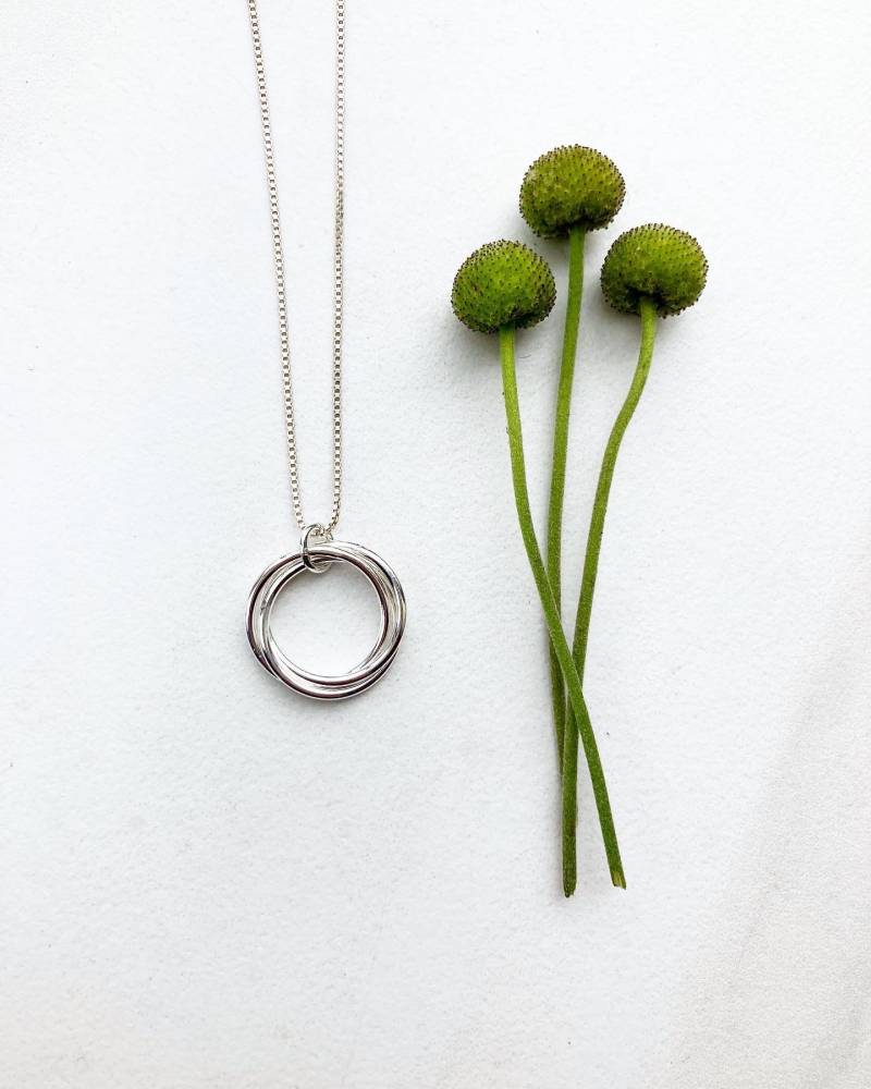 Silber Dekade Halskette Verflochten 30.geburtstag Schmuck Silber Dekade Halskette Verflochten 30.geburtstag Schmuck von SunshineOnWater