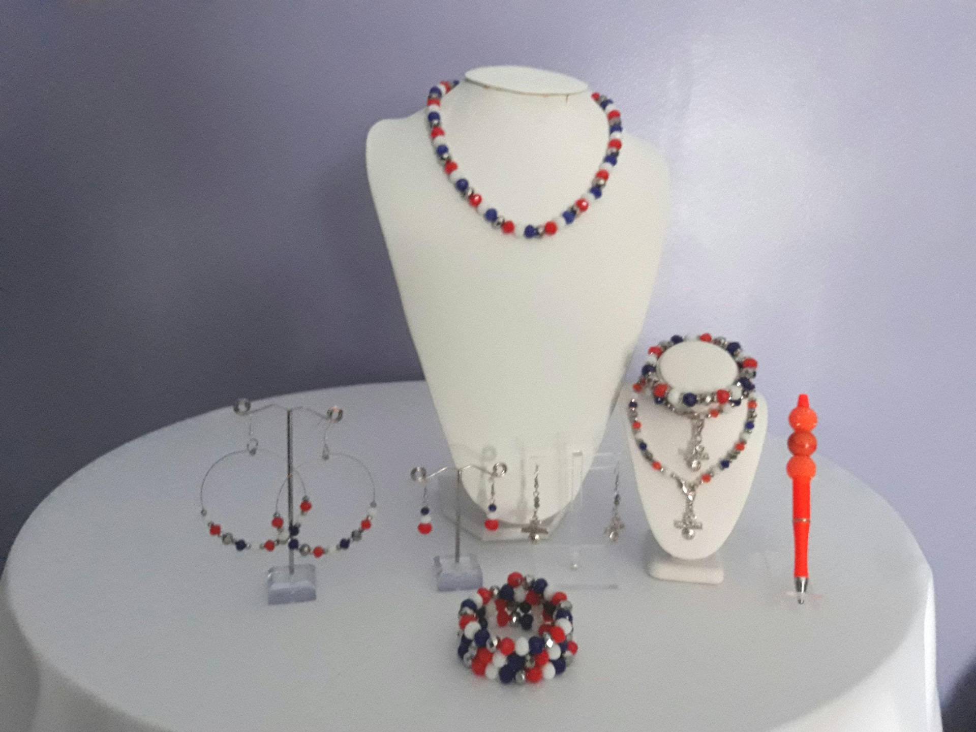 Detroit Tigers Inspiriert Kristall Schmuckset Detroit Tigers Inspiriert Kristall Schmuckset von Sunshinelines