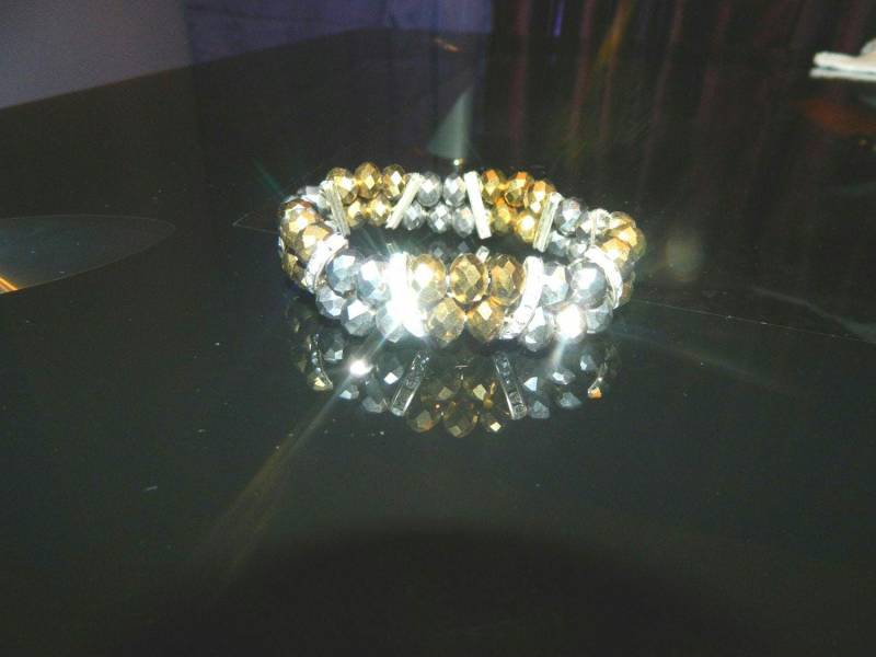 Kristall Perlen Armband von Sunshinelines
