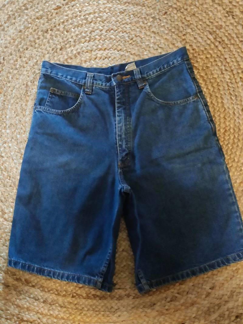 Vintage Jeanshose Kurz Gr. 48 von SunsideVintage
