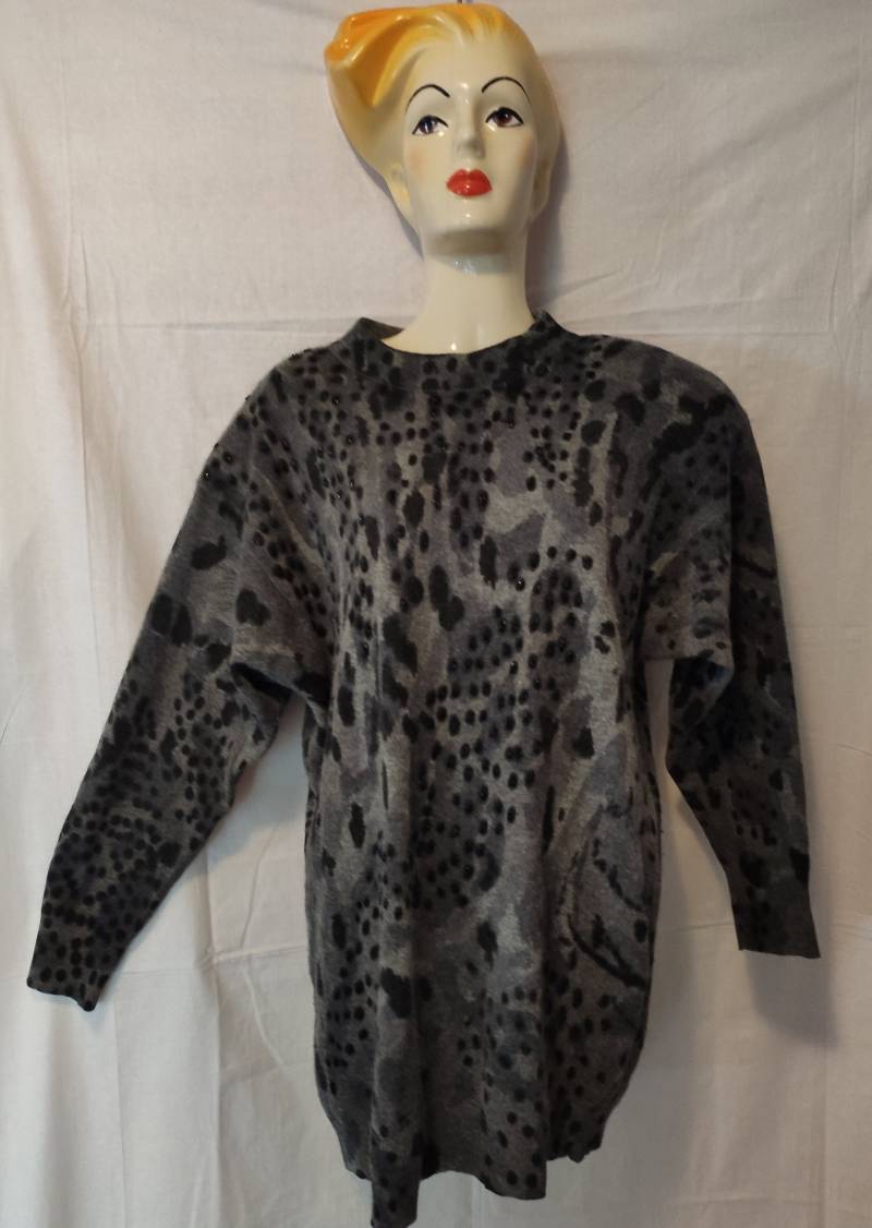 Vintage Pullover Feeling Gr. L Angora | 20 Lambswolle | 70 von SunsideVintage