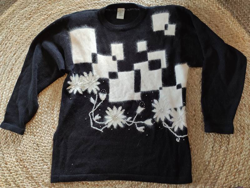 Vintage Pullover Norweger Blau Grün Weiß Gr. 40/42 Vintage Pullover Norweger Blau Grün Weiß Gr. 40/42 von SunsideVintage