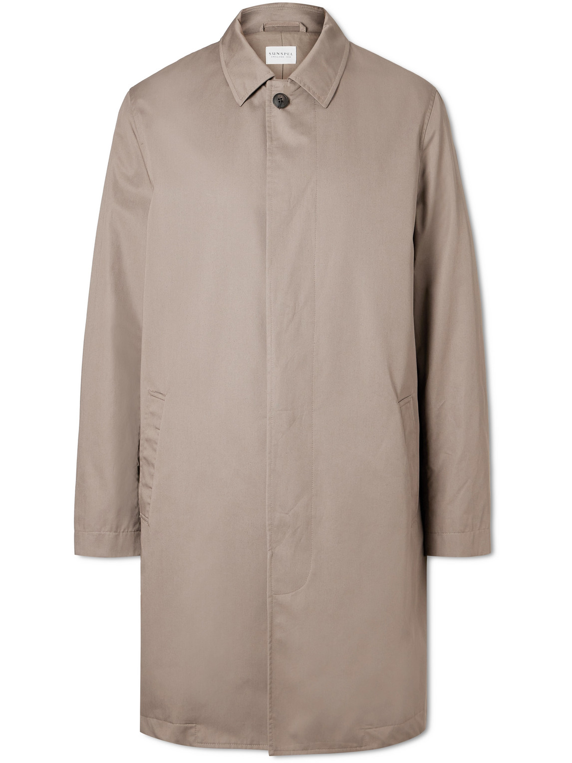 Sunspel - Cotton-Shell Raincoat - Men - Neutrals - XL von Sunspel