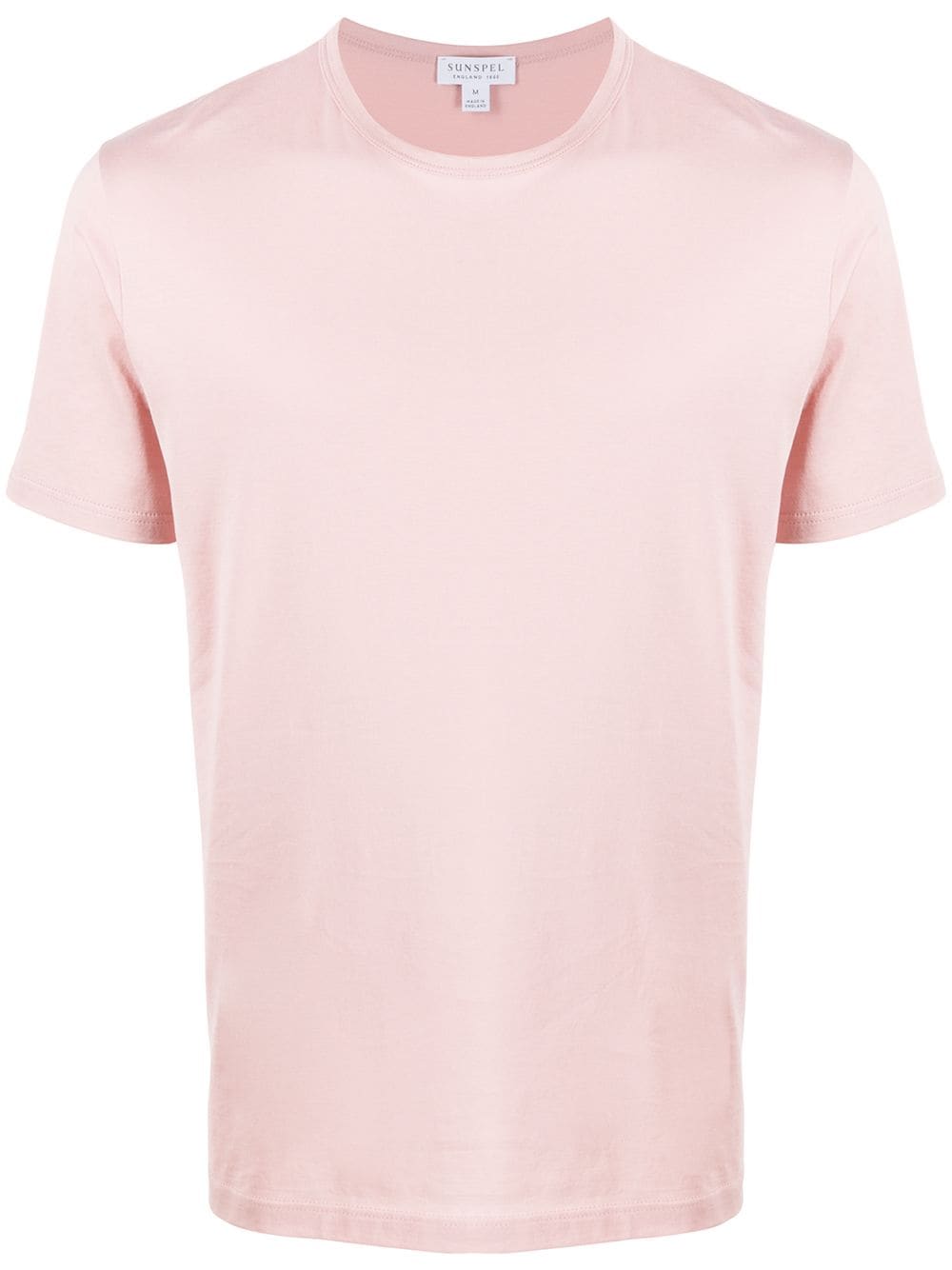 Sunspel T-Shirt mit Rundhalsausschnitt - Rosa von Sunspel