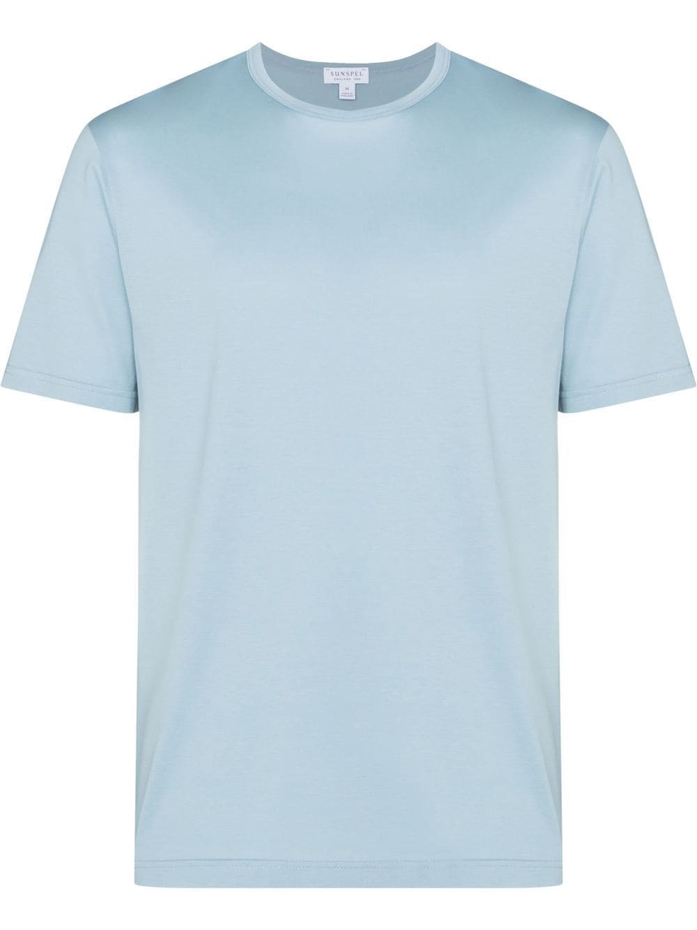 Sunspel T-Shirt mit rundem Ausschnitt - Blau von Sunspel