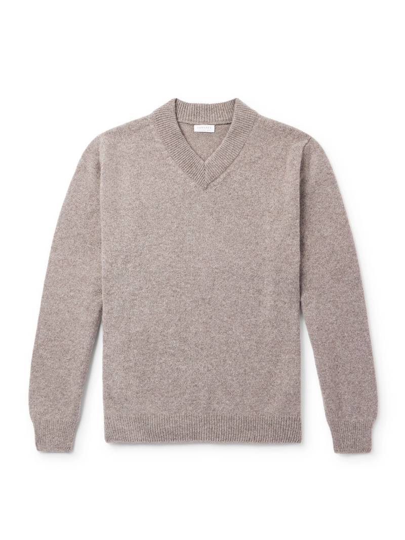 Sunspel - Wool Sweater - Men - Gray - XL von Sunspel