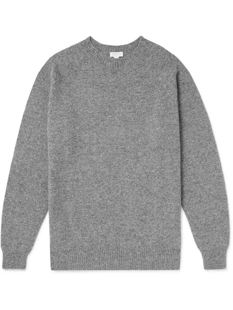 Sunspel - Wool Sweater - Men - Gray - XXL von Sunspel
