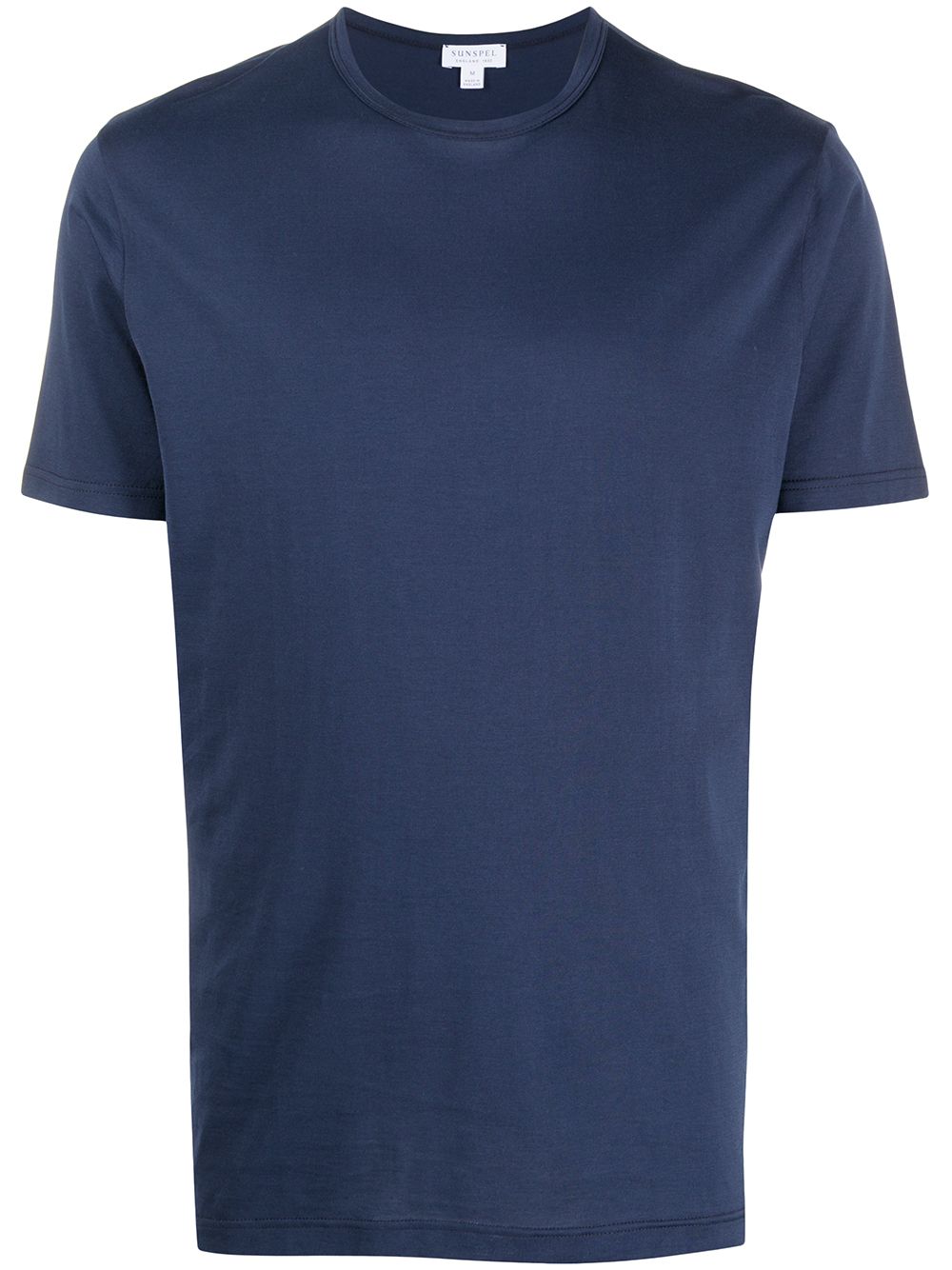 Sunspel T-Shirt mit Rundhalsausschnitt - Blau von Sunspel