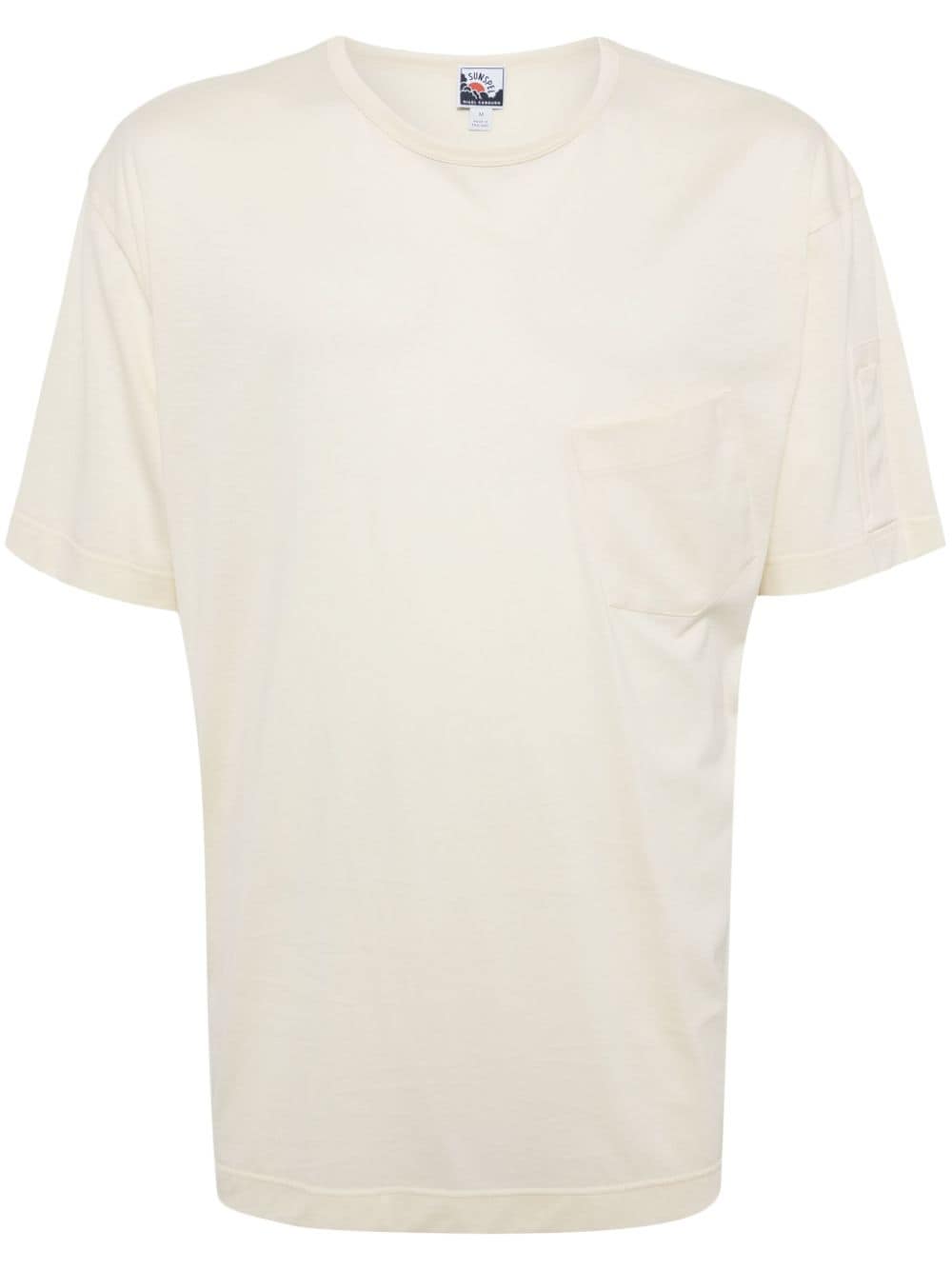 Sunspel x Nigel Cabourn cotton T-shirt - Nude von Sunspel