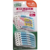 Sunstar - Disposable Plastic Gum Periodontal Pro Care Soft Pick Curve Type SS-M 30 pcs von Sunstar