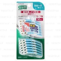 Gum Pro Care Interdental Brush Curve SSS-S Thin - 30 pcs von Sunstar