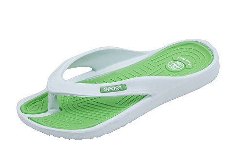 Sunville Damen Casual Beach Wear Flip Flops, Gr n (grün), 40 EU von Sunville