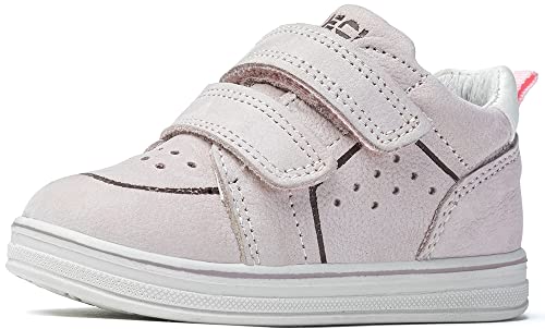 Sunway Leder-Sneaker Mädchen Kinderschuhe mit Klettverschluss (eu_Footwear_Size_System, Toddler, Numeric, medium, Numeric_24) von Sunway