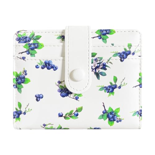 Sunwel Fashion Kleines Portemonnaie mit 8 Kartenfächern und Münzfach mit Reißverschluss für Damen, Blaubeer, Einfach Sunwel Fashion Kleines Portemonnaie mit 8 Kartenfächern und Münzfach mit Reißverschluss für Damen, Blaubeer, Einfach von Sunwel Fashion