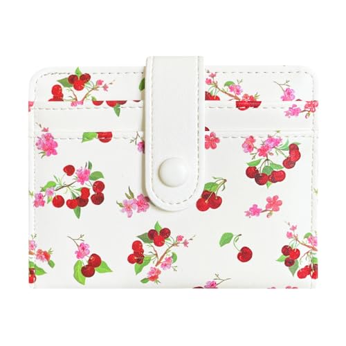 Sunwel Fashion Kleines Portemonnaie mit 8 Kartenfächern und Münzfach mit Reißverschluss für Damen, kirsche, Einfach Sunwel Fashion Kleines Portemonnaie mit 8 Kartenfächern und Münzfach mit Reißverschluss für Damen, kirsche, Einfach von Sunwel Fashion