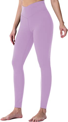 Sunzel Damen-Workout-Leggings mit hoher Taille, Bauchkontrolle, Lavendel, X-Groß von Sunzel