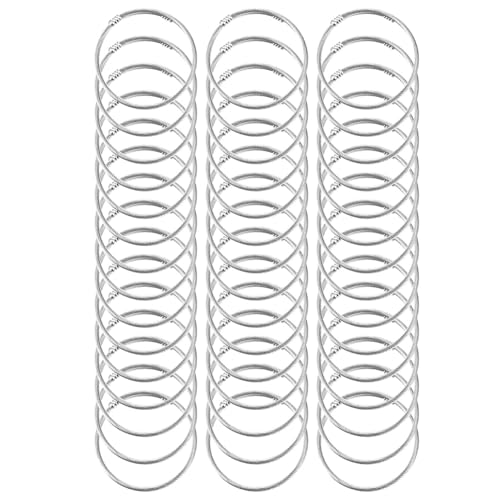 Suoumwa Aus Edelstahl Verstellbarer Schlangenbranband Set 45 Erweiterbarer Armreifarmbänder Silberkette von Suoumwa