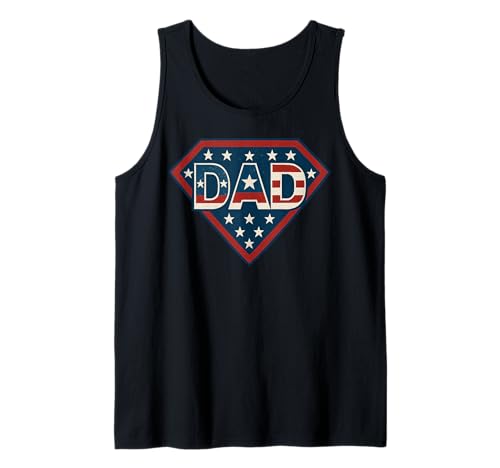 Herren Strong Sup Dad Vater Geschenk Papa USA Flagge Vintage Herren Kunst Tank Top Herren Strong Sup Dad Vater Geschenk Papa USA Flagge Vintage Herren Kunst Tank Top von Sup Strong Dad Funny Apparel Vintage Fathers Merch